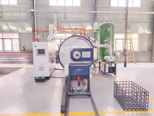 Heat Treatment Horizontal Quench Furnace Tempering Forging For Knife Bearing Gear Landing Gear